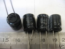 Lot x8 : capacitor condo condensateur 15µF 15uF 15MF 160V Radial 105°C Sanyo