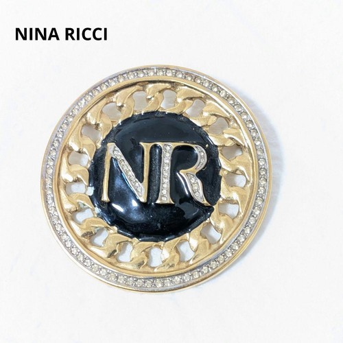 Grande broche cercle - , nina