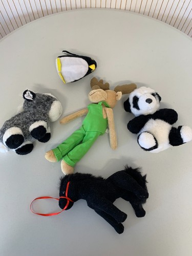 Lot peluches vintage - de, 5