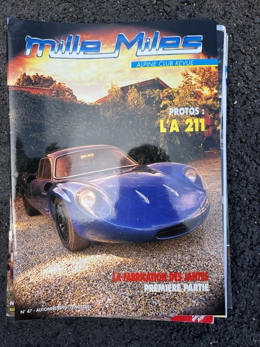 Magazine mille miles alpine - magazine,