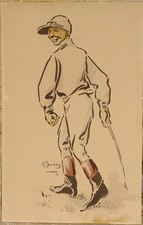 Lithographie ancienne vers