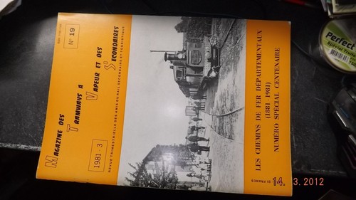 Magazine tramways vapeur - magazine, à