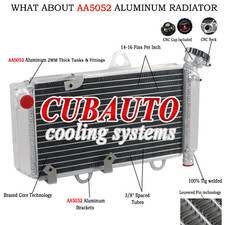 Aluminium Radiateur Pour Yamaha XT660 XT660R 2004-2014/XT660X 2004-2016 2010