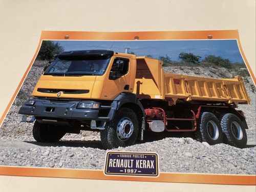 Renault kerax 1997 travaux - kerax,