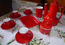 Céramique 1970's Paul Badié poterie de la Brague service à café