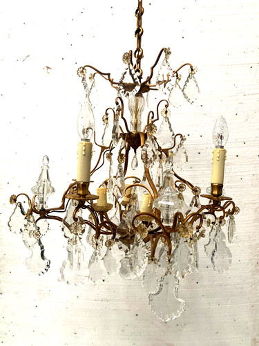 Lustre cage style louis xv - style,