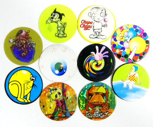 Lot pog chupa chups caps - lot,