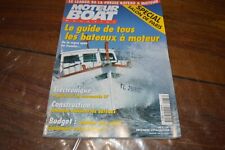  Magazines MOTEUR BOAT n° 87 le guide de tout les bateaux a moteur 1997