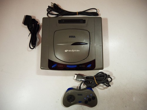 Console sega saturn - console, grey