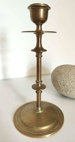 Ancien bougeoir laiton - ancien,