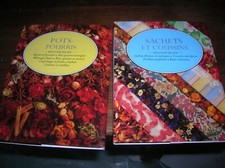 Lot de 2 Livres : Pots pourris et Sachets et Coussins