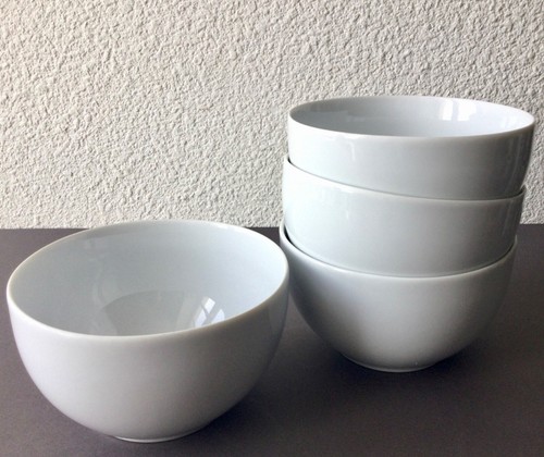 Bols porcelaine blanche - 4, en