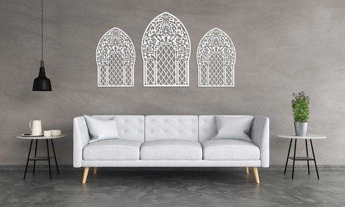 Panneau décoratif ajouré - panneau,