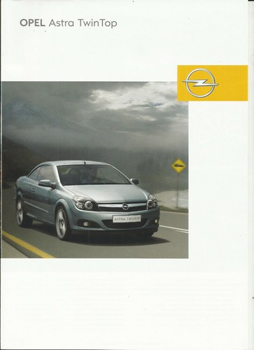 Opel astra twin top - top,