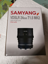 Samyang MF 24mm T1,5 VDSLR MK2 Canon RF NEW