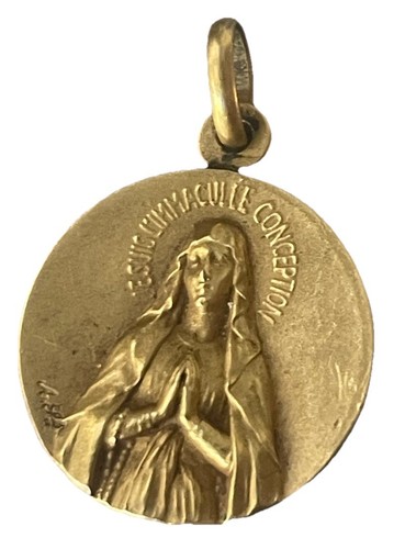Médaille suis immaculée - suis, l'immaculée
