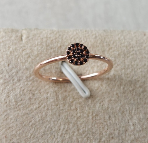 Belle bague zircon noir en - zircon, noir,