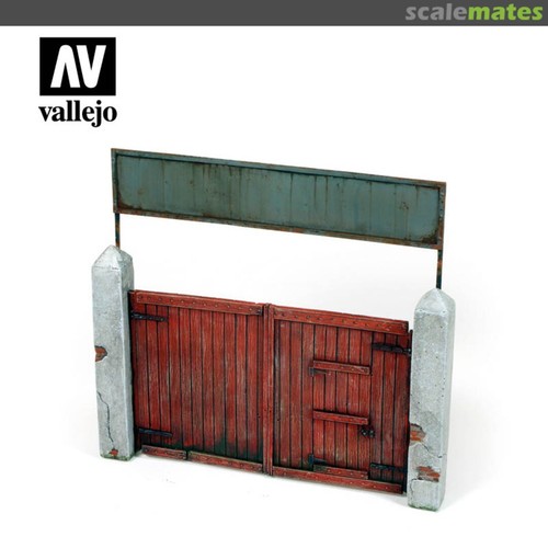 Village gate vallejo - village, gate,