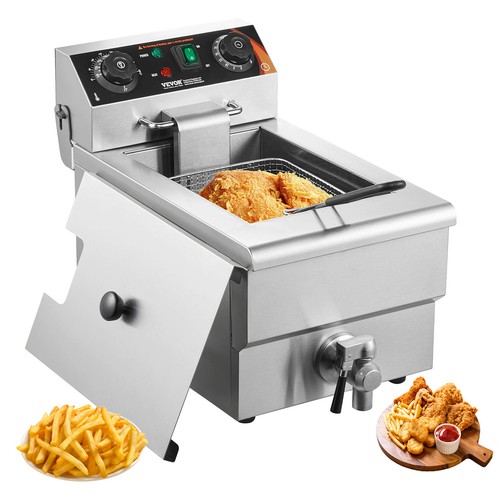 Vevor friteuse bain huile - bain, d'huile