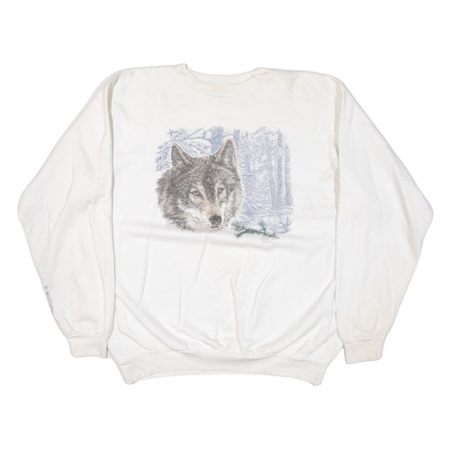 Sweat shirt homme loup - homme,