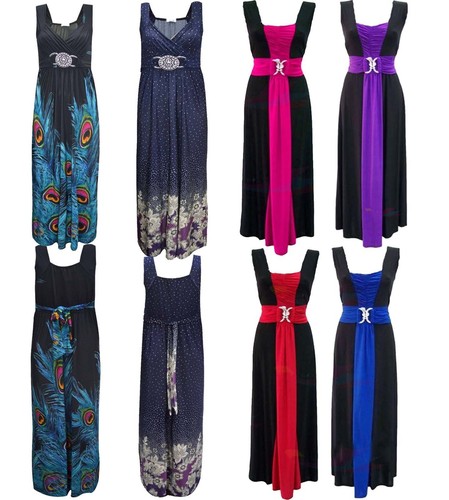 Femmes boucle robe maxi - robe,