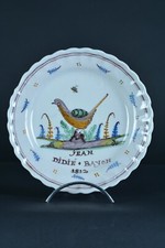 Rare assiette ancienne Nevers