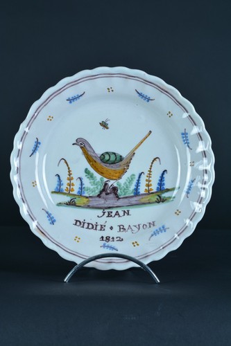 Rare assiette ancienne nevers - rare,