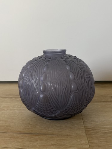 Vase oreor signé verre - vase,