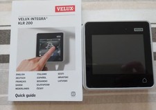 Commande Velux Intégra KLR 200 programmable IO home Control