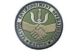 ECUSSON DES FORCES SPECIALES LA S.E.O OPEX KAPISA AFGHANISTAN SUR SCRATCH 90MM