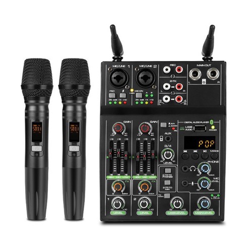 Console mixage audio 4 - de,