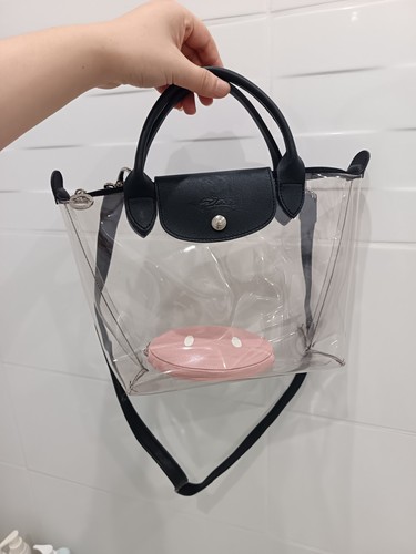 Longchamp sac transparent
