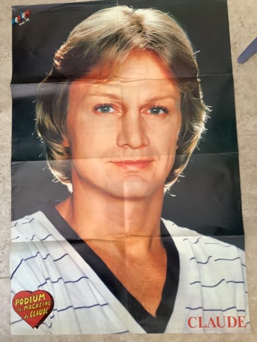 Poster claude françois - claude, 8p