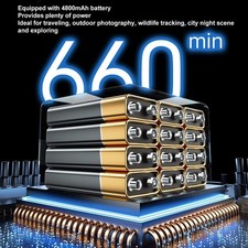 5K Digital Camera IR 50MP 50x Digital Zoom 5G WiFi 4in Screen 4800mAh Travel NEW