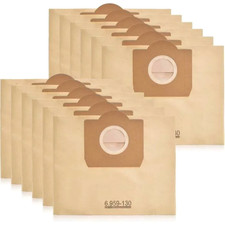 10 Sacs Papier Filtre Karcher
