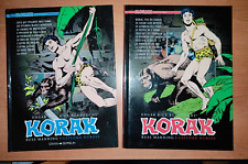 Albums KORAK fils de TARZAN edit. graph.zeppelin tome I et II TBE RUSS MANNING