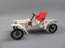 A736 CLE Huilor France Sizaire & Naudin Type F Course Blanc 1906 Jouet Plastique