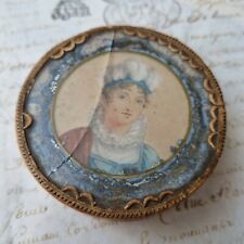 Portrait Duchesse D'ANGOULÊME Fille Louis XVI Boite A Délices Confiserie 1815