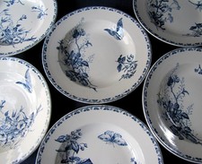 6 Assiettes Service Carmen