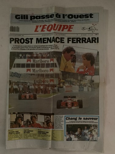 Equipe septembre 1990 - l'equipe,