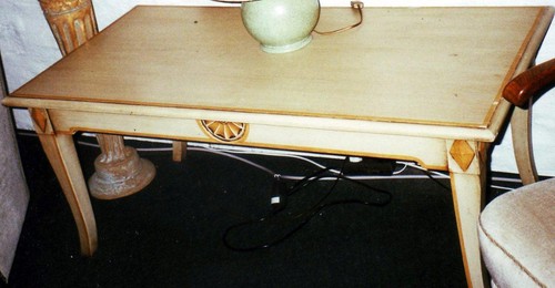 Table bois précieux bureau - bois,