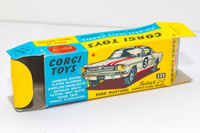 Corgi Toys Boite Vide Ford