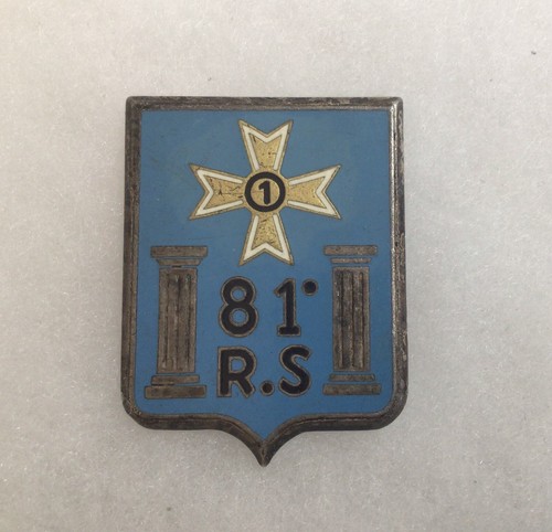 France train badge - badge., 81st