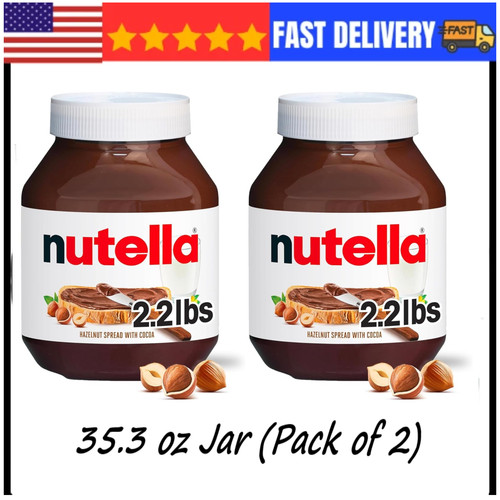 Nutella hazelnut spread with - nutella,
