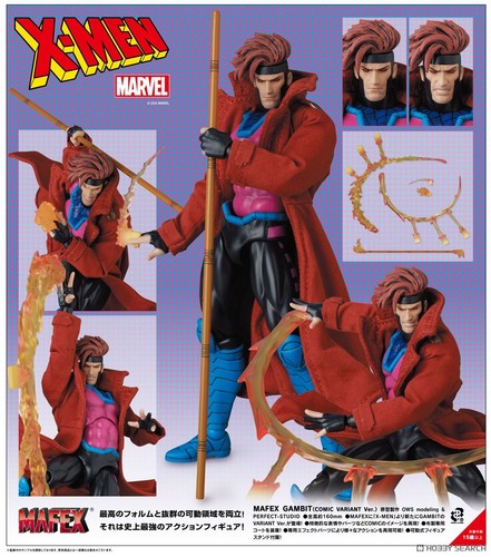 Medicom mafex 287 gambit comic - gambit,