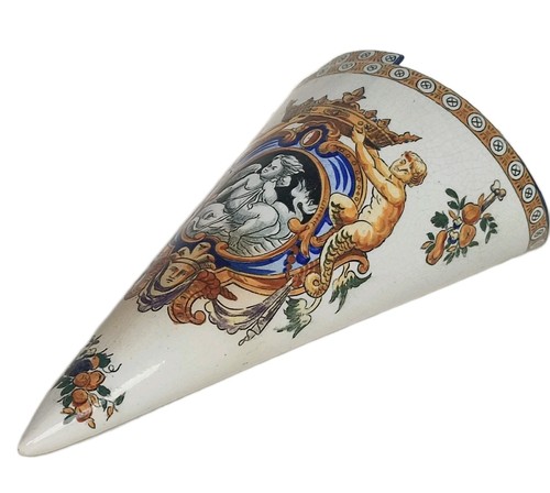 Gien ancien bouquetiere - -,