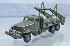 BK597 Dinky Toys France #884 Camion Militaire Brockway Poseur de pont- épave E/-