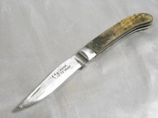 ??  RARE COUTEAU DE POCHE PLIANT LAME FORGE PRADEL LE SABOT MANCHE CORNE KNIFE