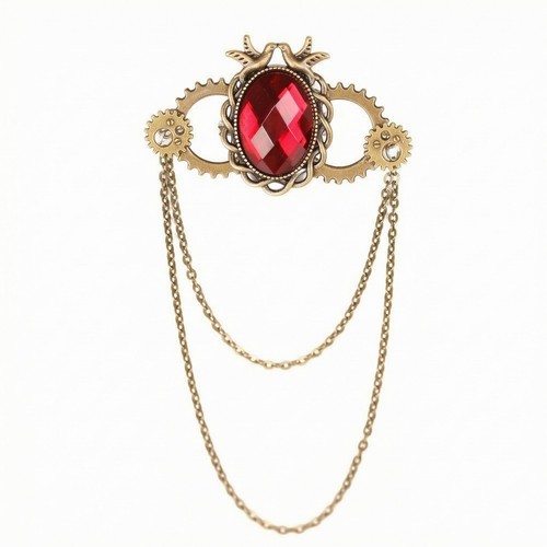 Broche steampunk accents - broche,