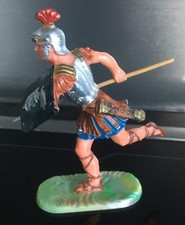 ELASTOLIN OUGEN Version 1 , LEGIONNAIRE ROMAIN lance , SOLDATS comme Starlux .